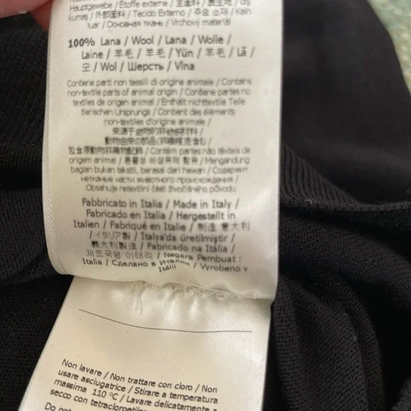 FENDI Roma Made in Italy 100% Wool Knitwear Pullover - Picture 13 of 15